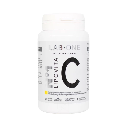 LAB ONE - N°1 Lipovita C - 60 kapsułek  LAB ONE - N°1 Lipovita C - 60 kapsułek